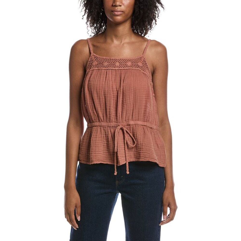 Michael Stars Womens  Dahlia Waist Tie Tank